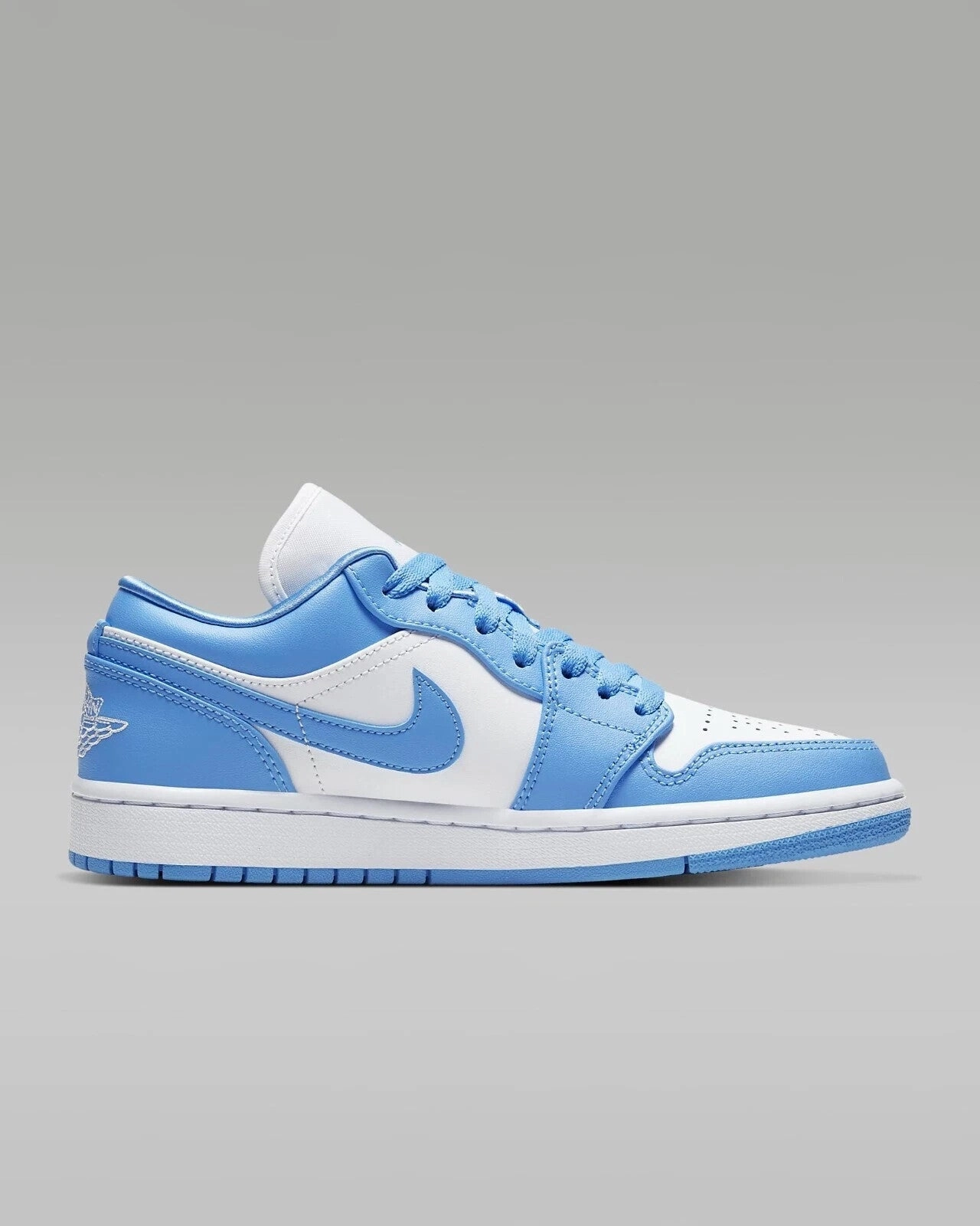 Nike Air Jordan 1 Low AO9944-441 Sneaker Womens 11.5 Blue Lifestyle Shoes GBNC54