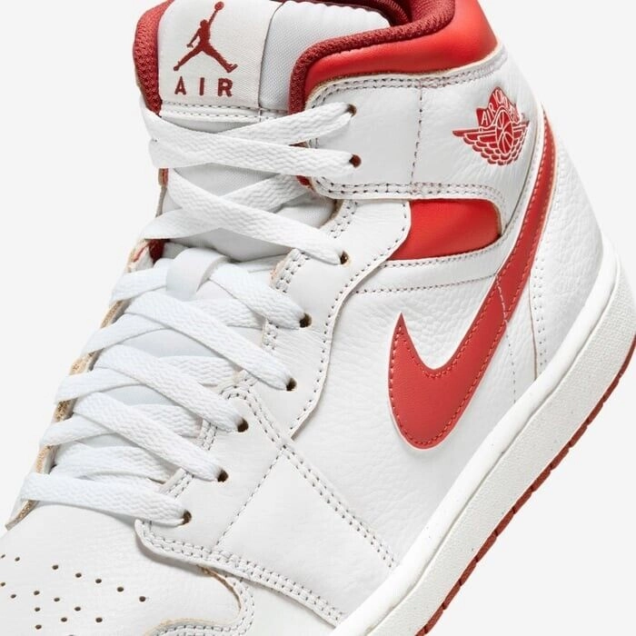 Nike Air Jordan 1 Mid SE FJ3458-160 Sneakers Men's White Lifestyle Shoes TF5749 (White,11.5)