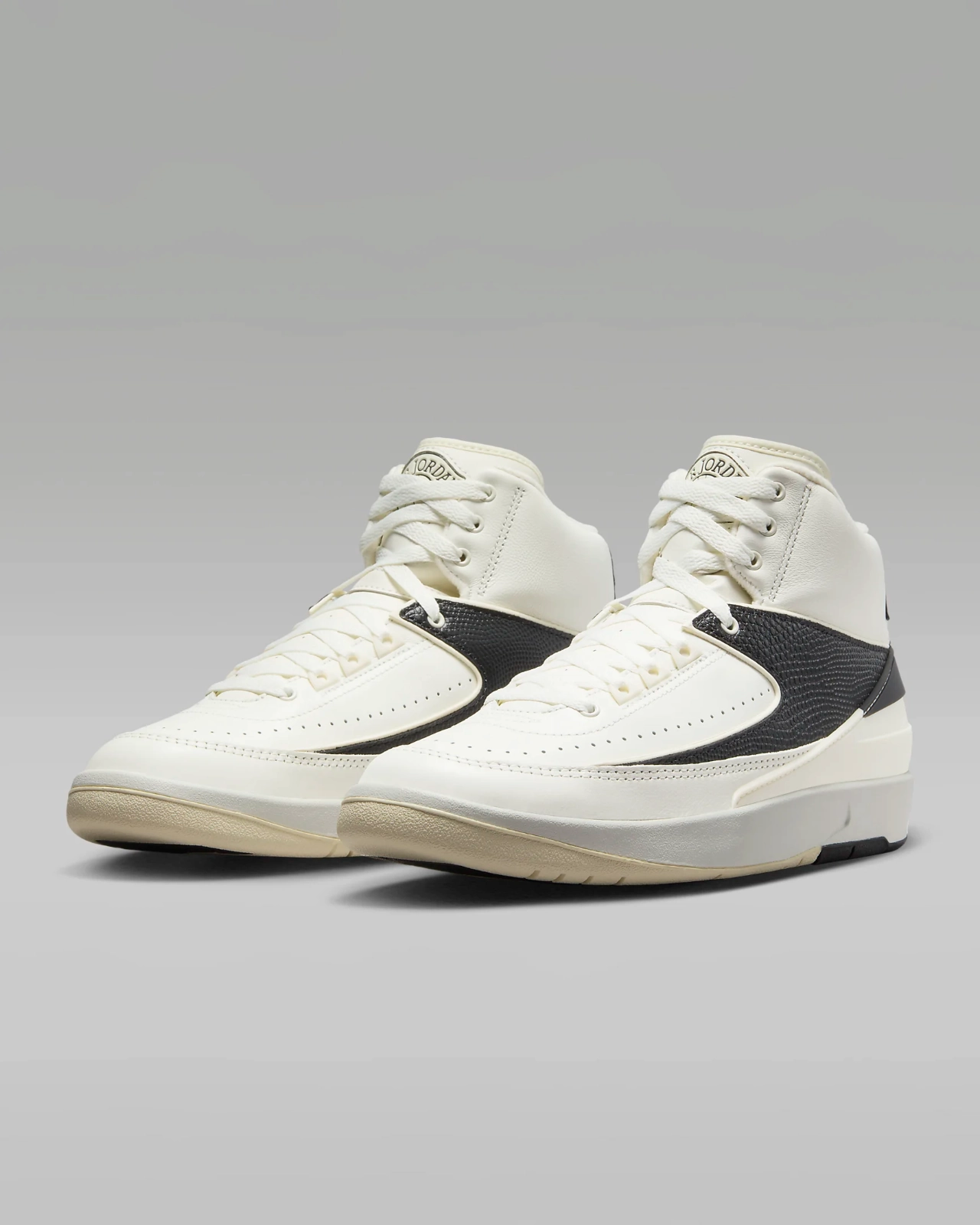 Nike Air Jordan 2 Retro DX4400-100 Sneakers Women's Sail Black Leather NR9014 Athletic Shoes for Women discount