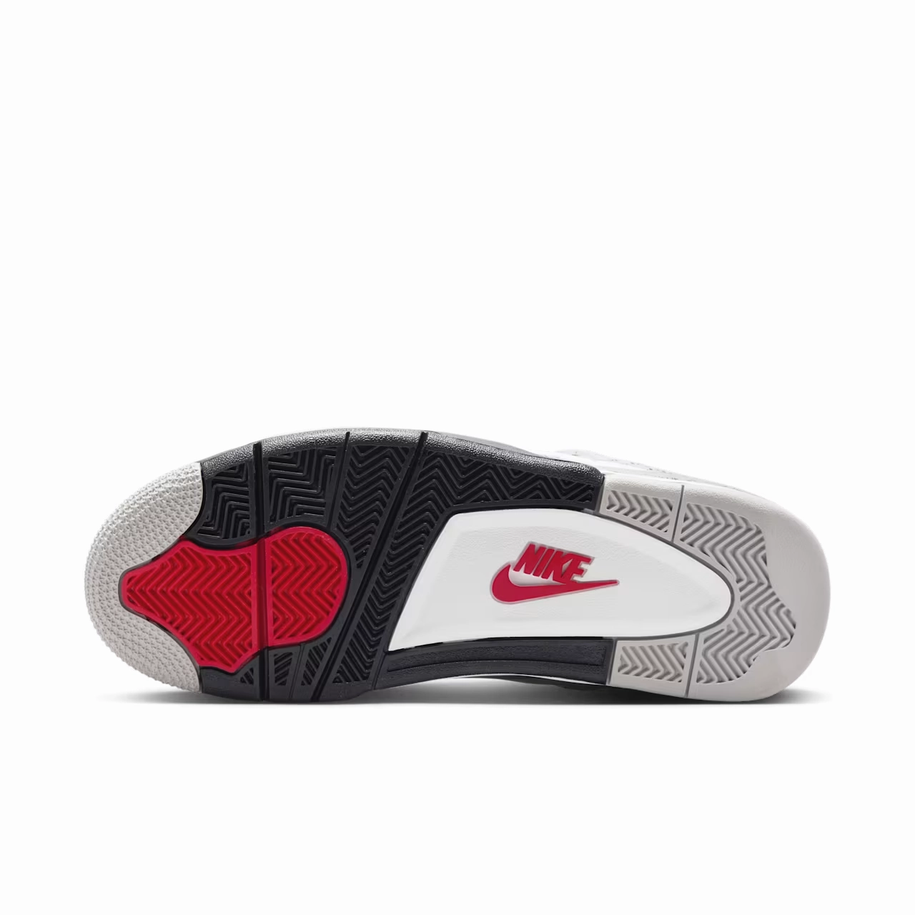 Nike Air Jordan 4 FV5029-100 Men's White Cement Leather Lifestyle Shoes TF7068 (White,10.5)