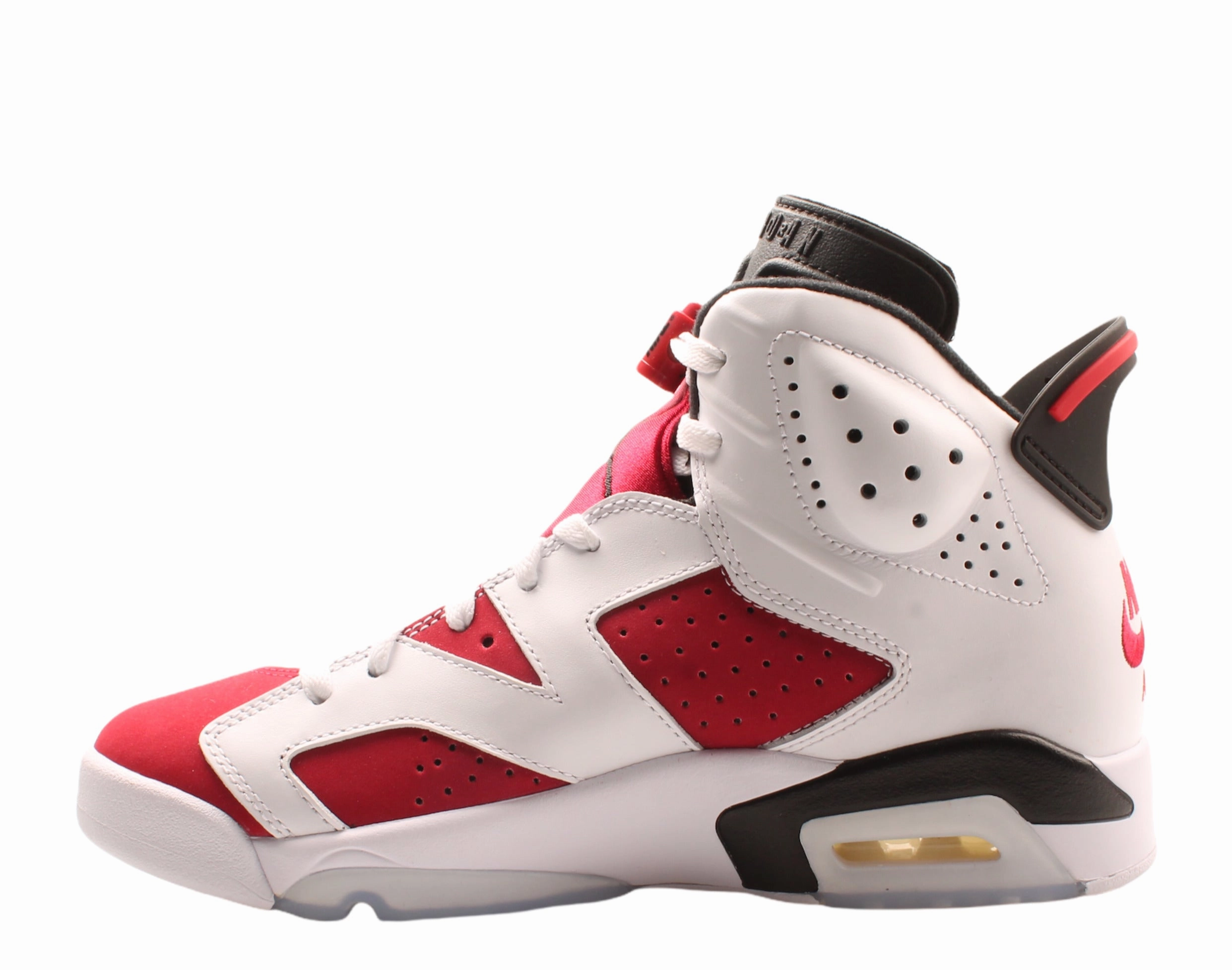 Nike Air Jordan 6 Retro White/Carmine-Black Men's Basketball Shoes CT8529-106