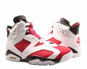 Nike Air Jordan 6 Retro White/Carmine-Black Men's Basketball Shoes CT8529-106 Mens Athletic Shoes clearance sale