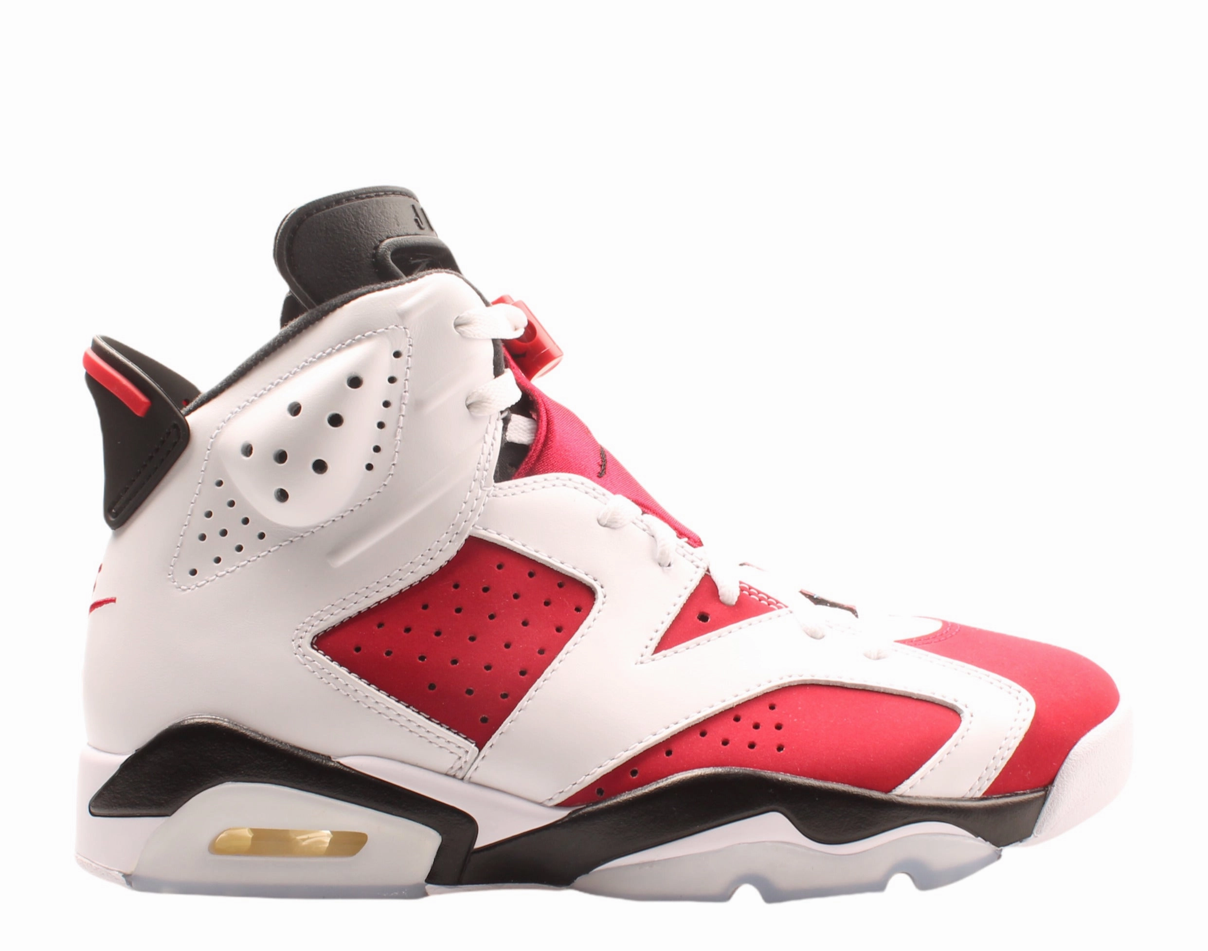 Nike Air Jordan 6 Retro White/Carmine-Black Men's Basketball Shoes CT8529-106