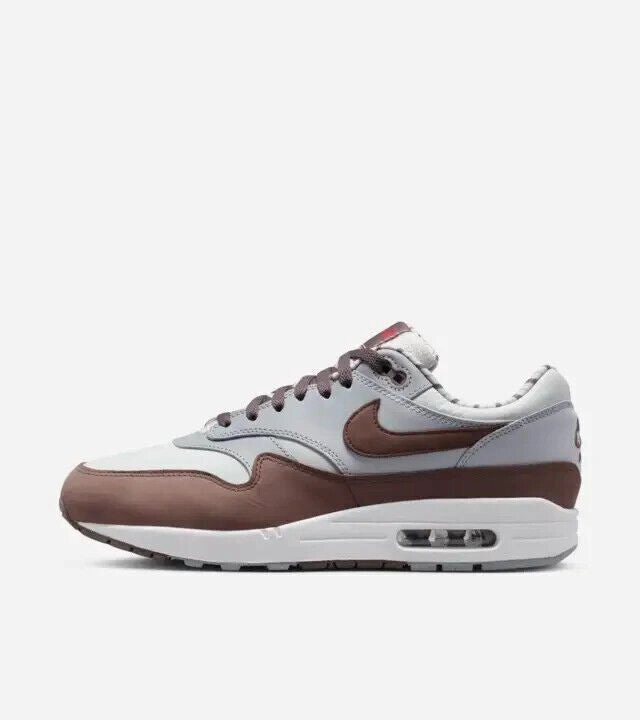 Nike Air Max 1 'Shima Shima' FB8916-100 Men White/Gray/Brown Running Shoes JN694 (9)