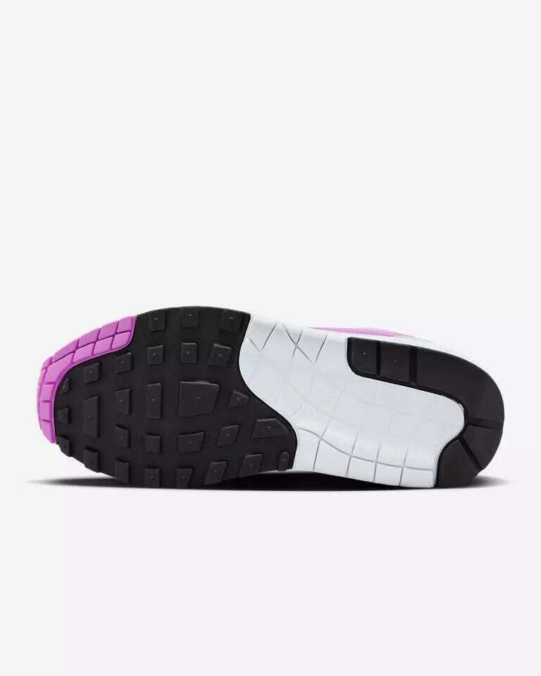 Nike Air Max 1 DZ2628-001 Sneakers Women's Fuchsia Dream Running Shoes NR8313 (5.5,Gray)