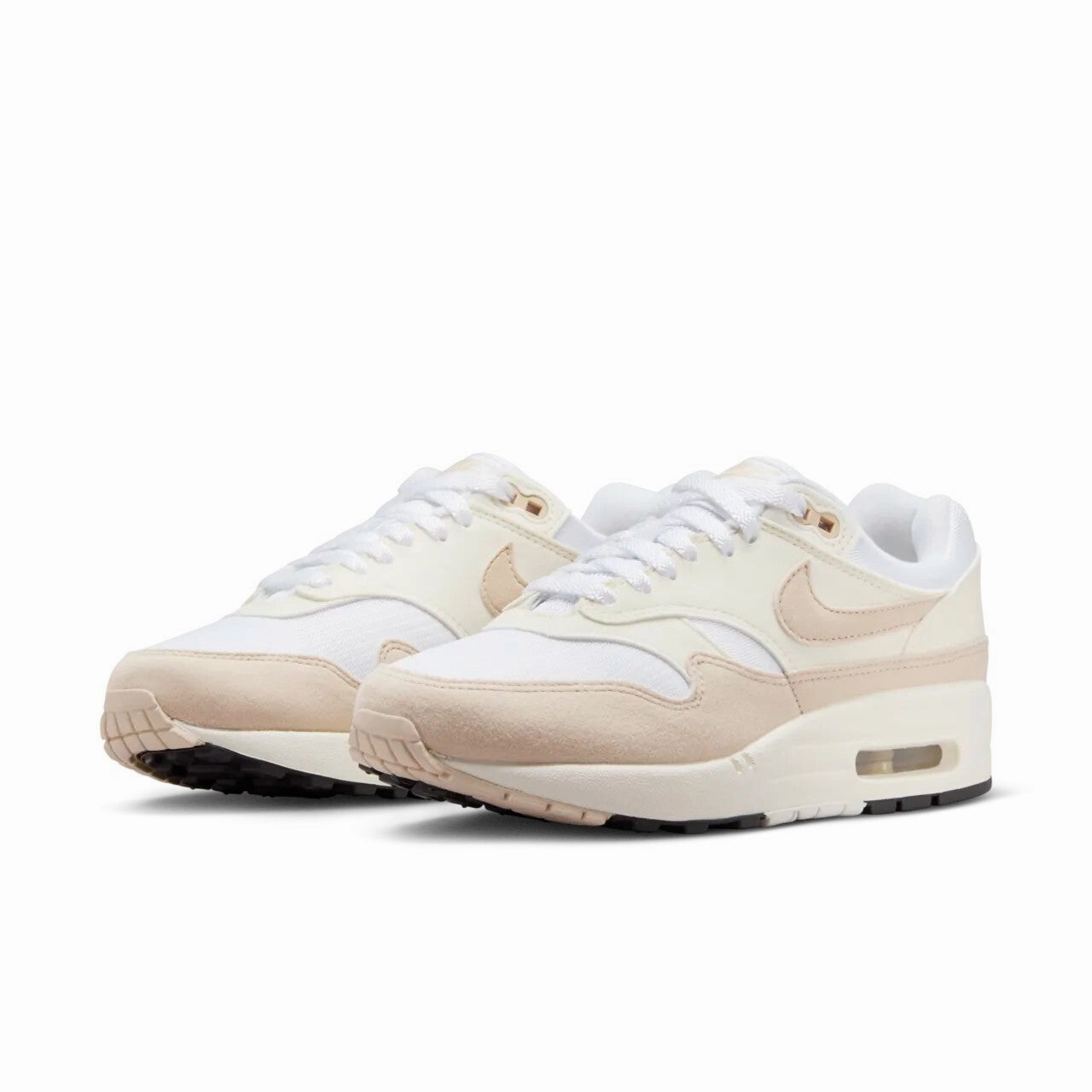 Nike Air Max 1 DZ2628-101 Sneakers Women's 11 Pale Ivory Lifestyle Shoes TF6464 Athletic Shoes for Women discount