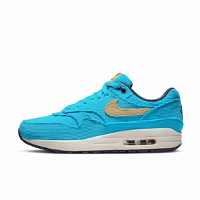 Nike Air Max 1 FB8915-400 Men 8 Corduroy Baltic Blue White Running Shoes GBNC232 Mens Sneakers & Athletic Shoes outlet
