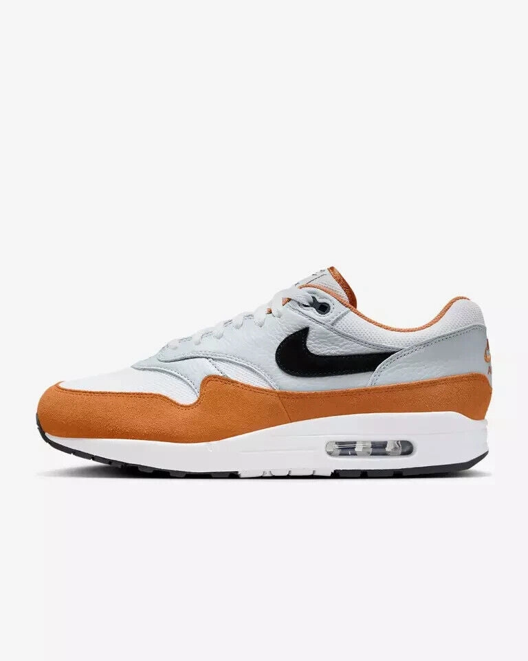 Nike Air Max 1 FN6952-101 Sneakers Men's White Orange Lifestyle Shoes TF5610 Mens Sneakers & Athletic Shoes outlet