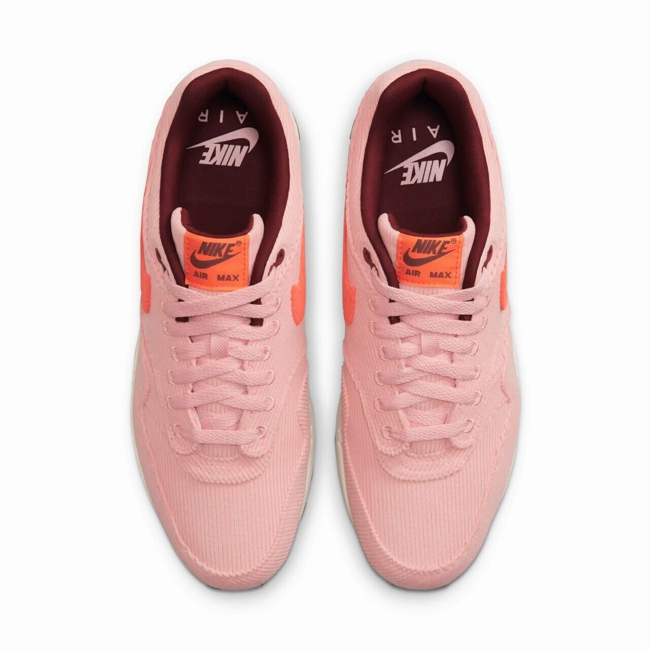 Nike Air Max 1 PRM FB8915-600 Sneakers Men's US 9 Pink Lifestyle Shoes RHS2328