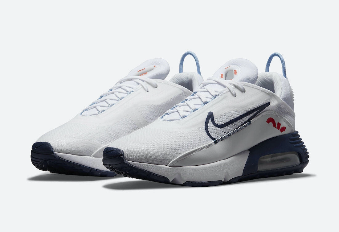 Nike Air Max 2090 DM2823-100 Sneakers Men's White Blue Low Top Running Shoes Mens Athletic Shoes clearance sale