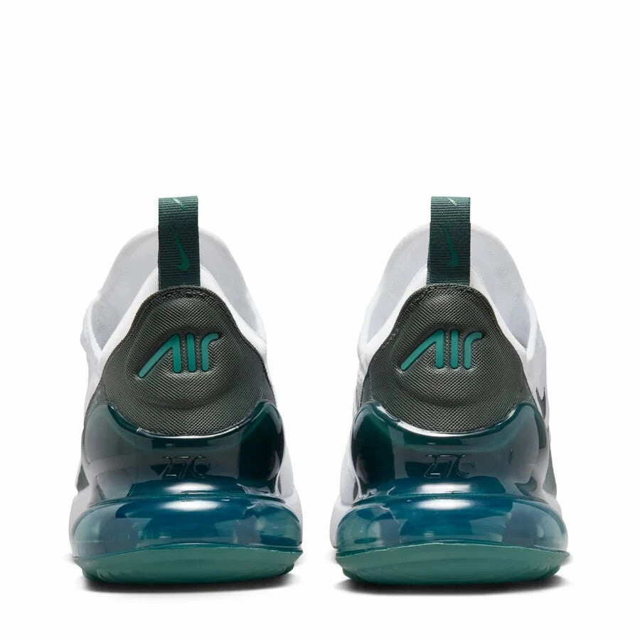 Nike Air Max 270 HQ3421-100 Sneakers Women's 6 White Green Running Shoes DWA90
