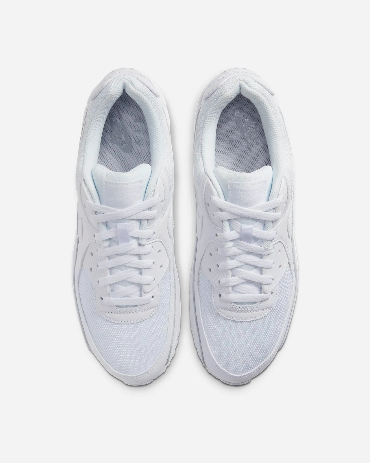 Nike Air Max 90 CN8490-100 Sneaker Men's White Leather Low Top Running Shoes