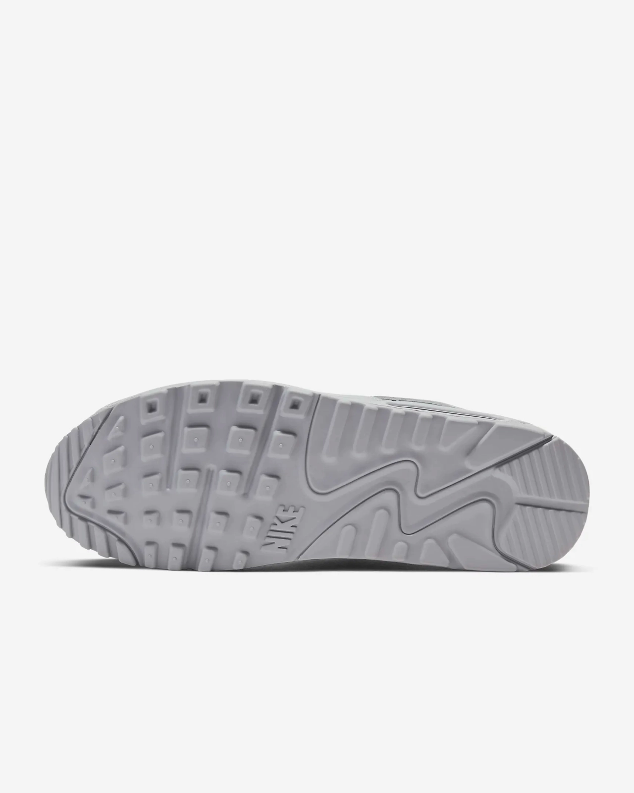 Nike Air Max 90 CN8490 Sneakers Men's Wolf Grey Leather Casual Lifestyle Shoes