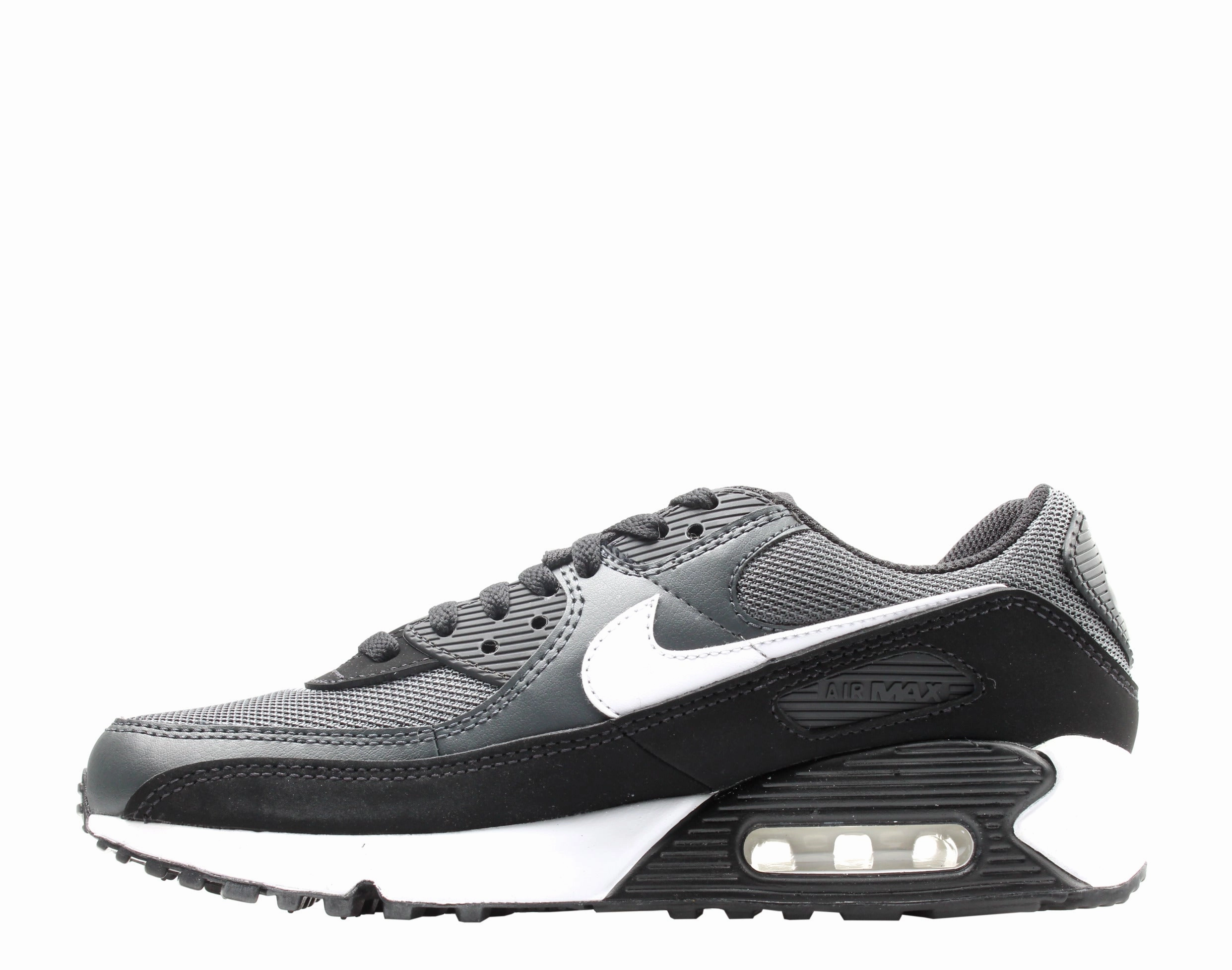 Nike Air Max 90 Iron Grey/White-Dark Smoke Grey Men's Running Shoes CN8490-002