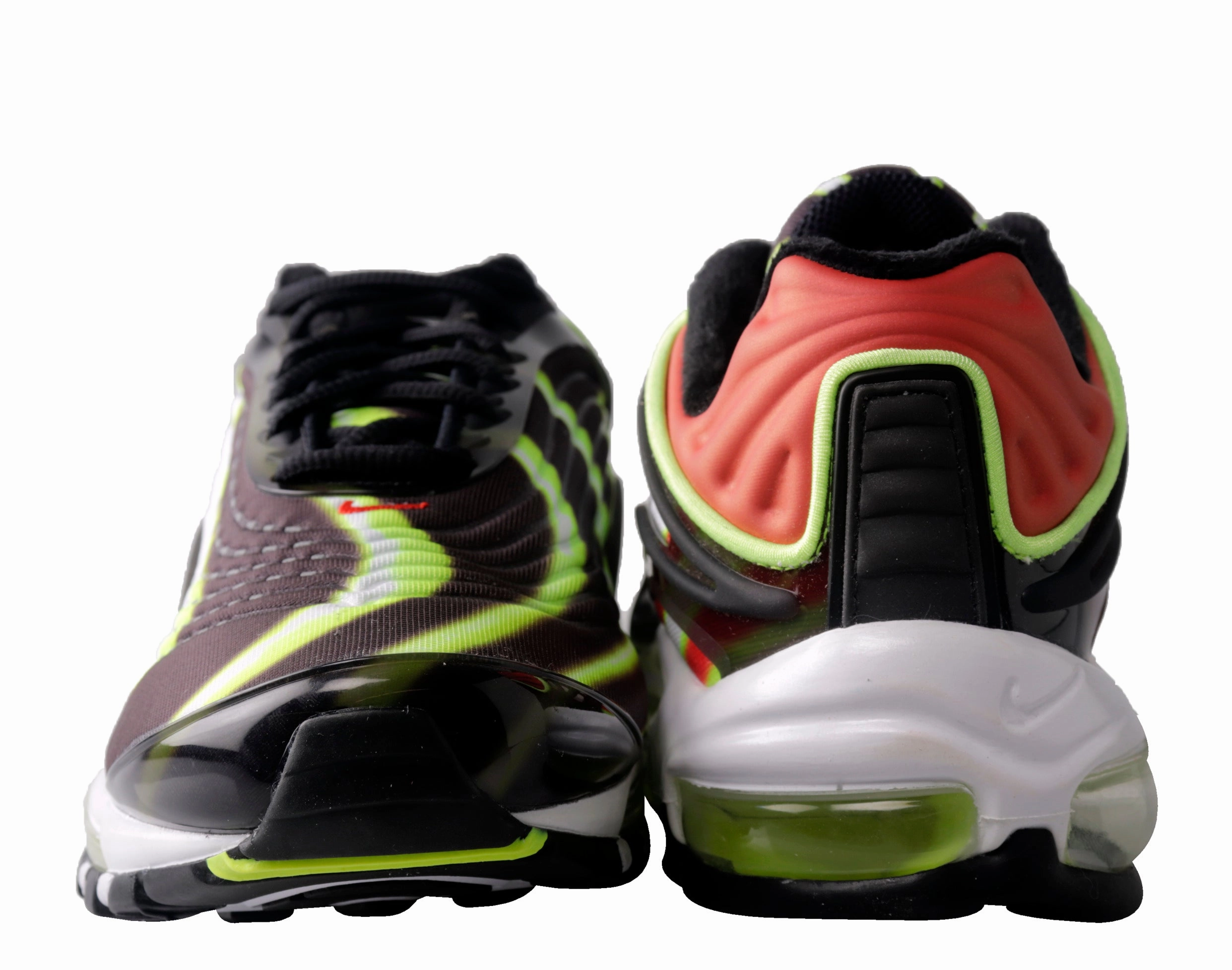 Nike Air Max Deluxe Black/Volt-Red-White Men's Running Shoes AJ7831-003