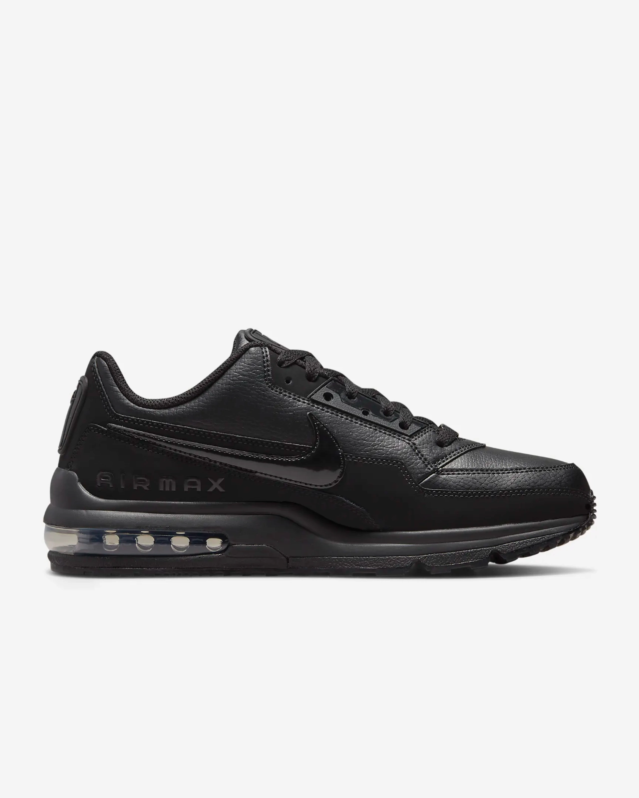 Nike Air Max LTD 3687977-020 Sneakers Men's Black Leather Lifestyle Casual Shoes