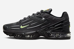 Nike Air Max Plus 3 FQ2387-001 Sneaker Men's Black Volt Lifestyle Shoes TF657 Mens Sneakers & Athletic Shoes outlet