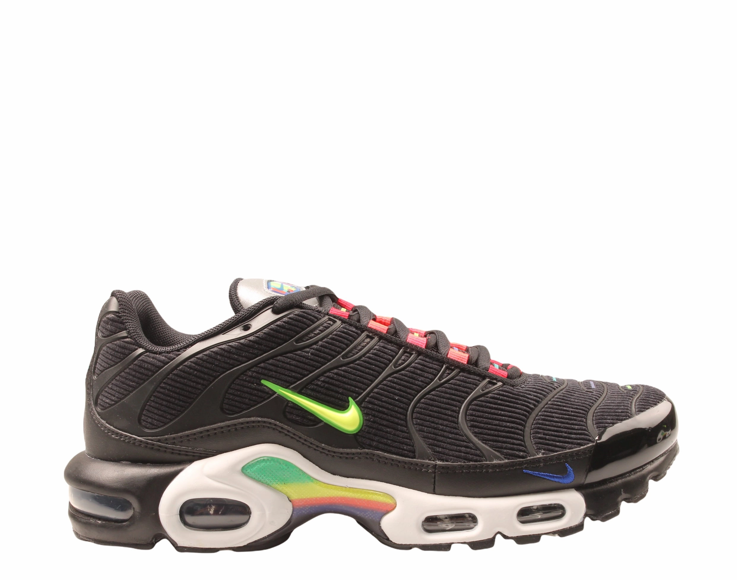 Nike Air Max Plus SE Black/Lemon-Venom-White Men's Running Shoes DA5561-001
