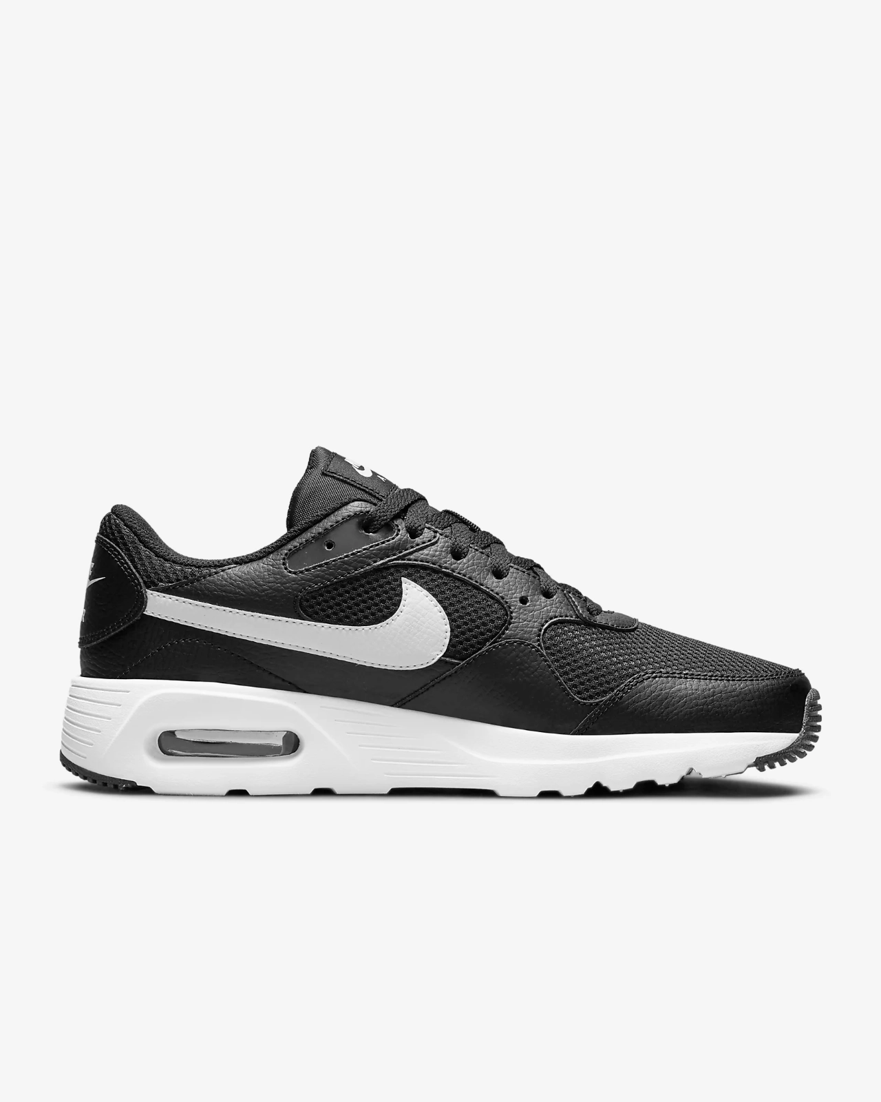 Nike Air Max SC CW4555-002 Sneaker Men Black White Comfort Low Top Running Shoes