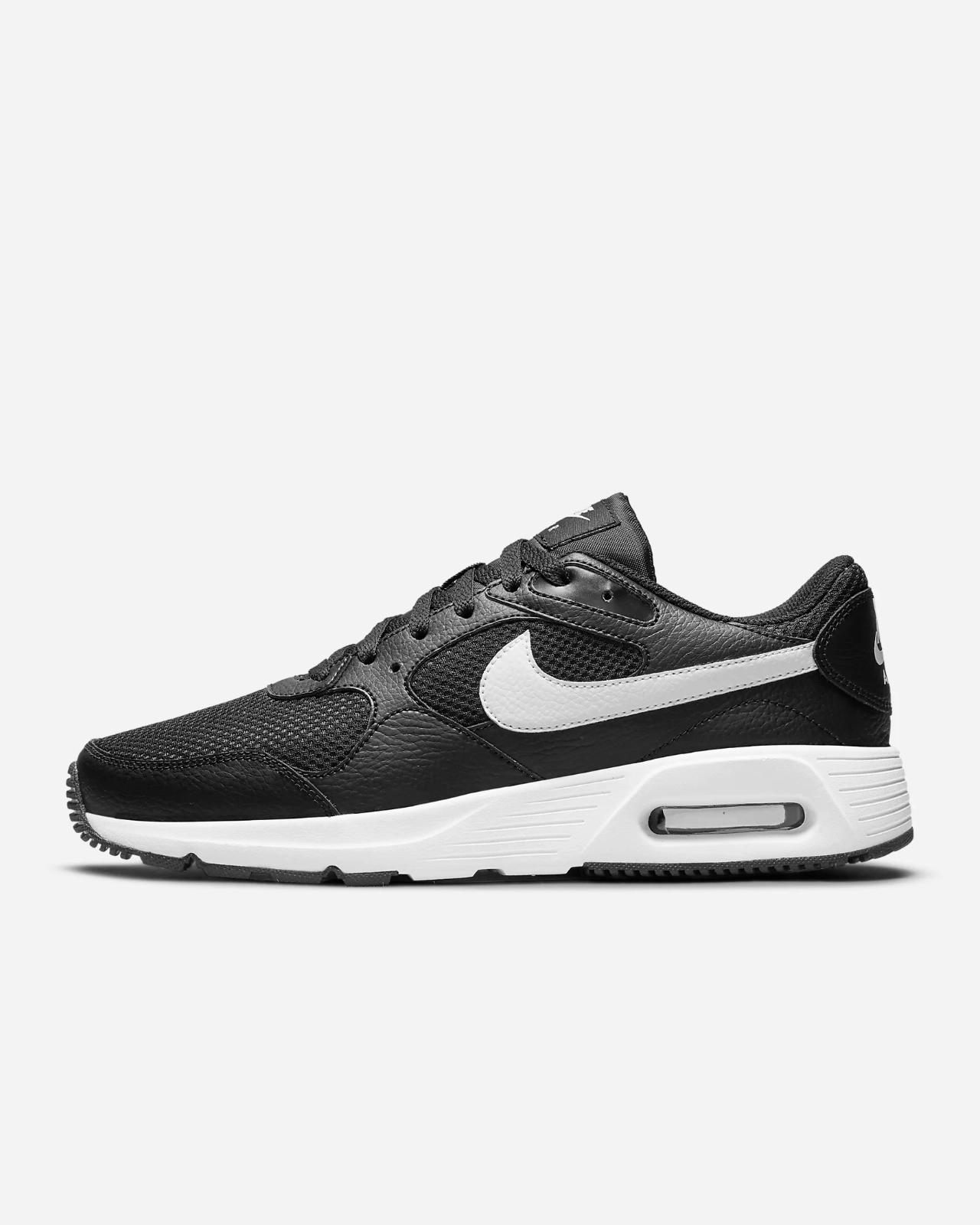 Nike Air Max SC CW4555-002 Sneaker Men Black White Comfort Low Top Running Shoes