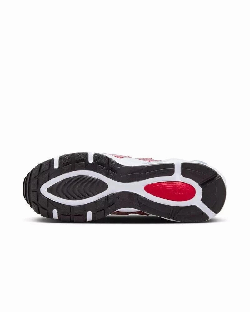 Nike Air Max TW DQ3984-104 Sneakers Unisex White Red Lace Up Casual Shoes NR8437 (White,9)