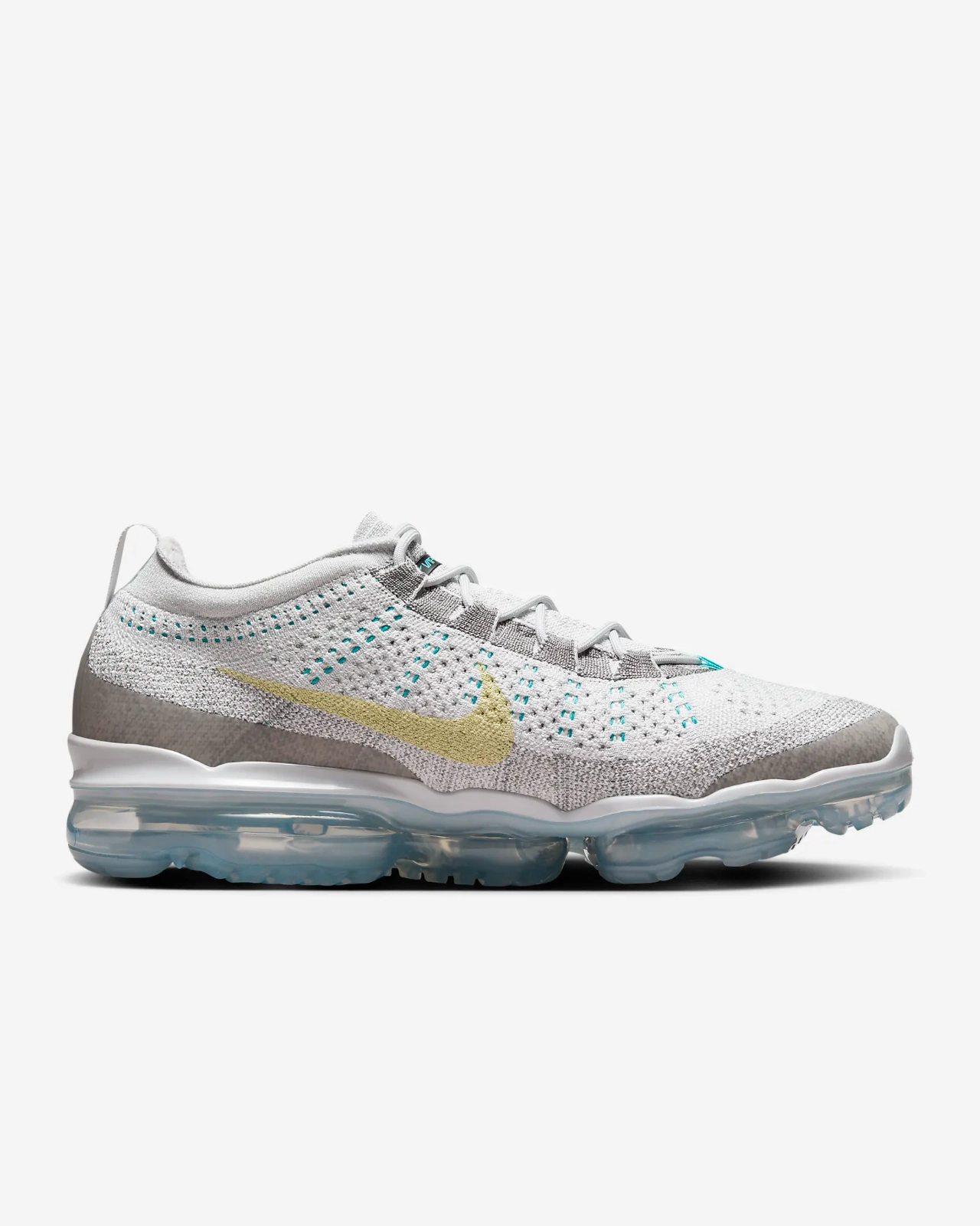 Nike Air VaporMax 2023 Flyknit DV1678-011 Mens US 7.5 White Running Shoes TF2945