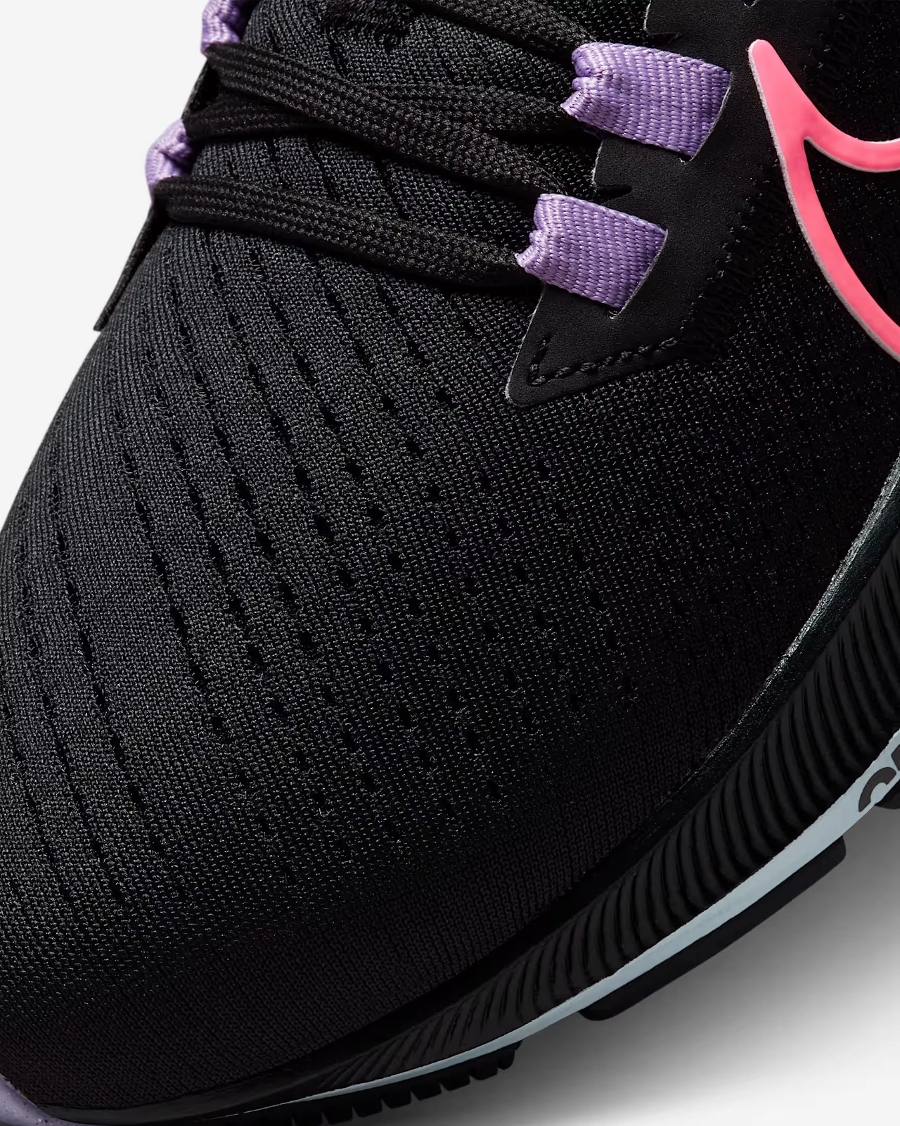 Nike Air Zoom Pegasus 38 CW7358-003 Sneaker Women 6.5 Black Running Shoe GBNC192
