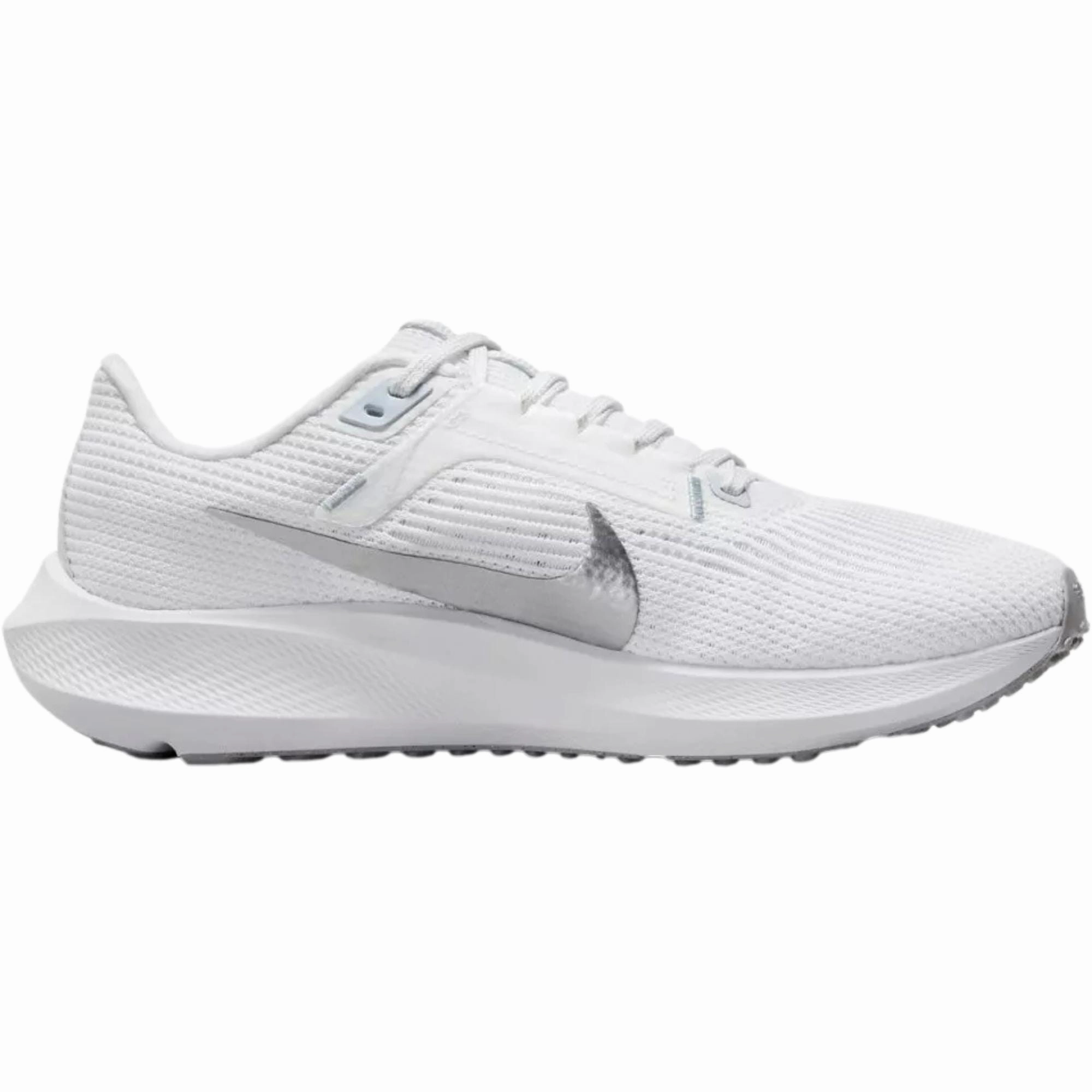 Nike Air Zoom Pegasus 40 White/Metallic Silver  DV3854-101 Women's
