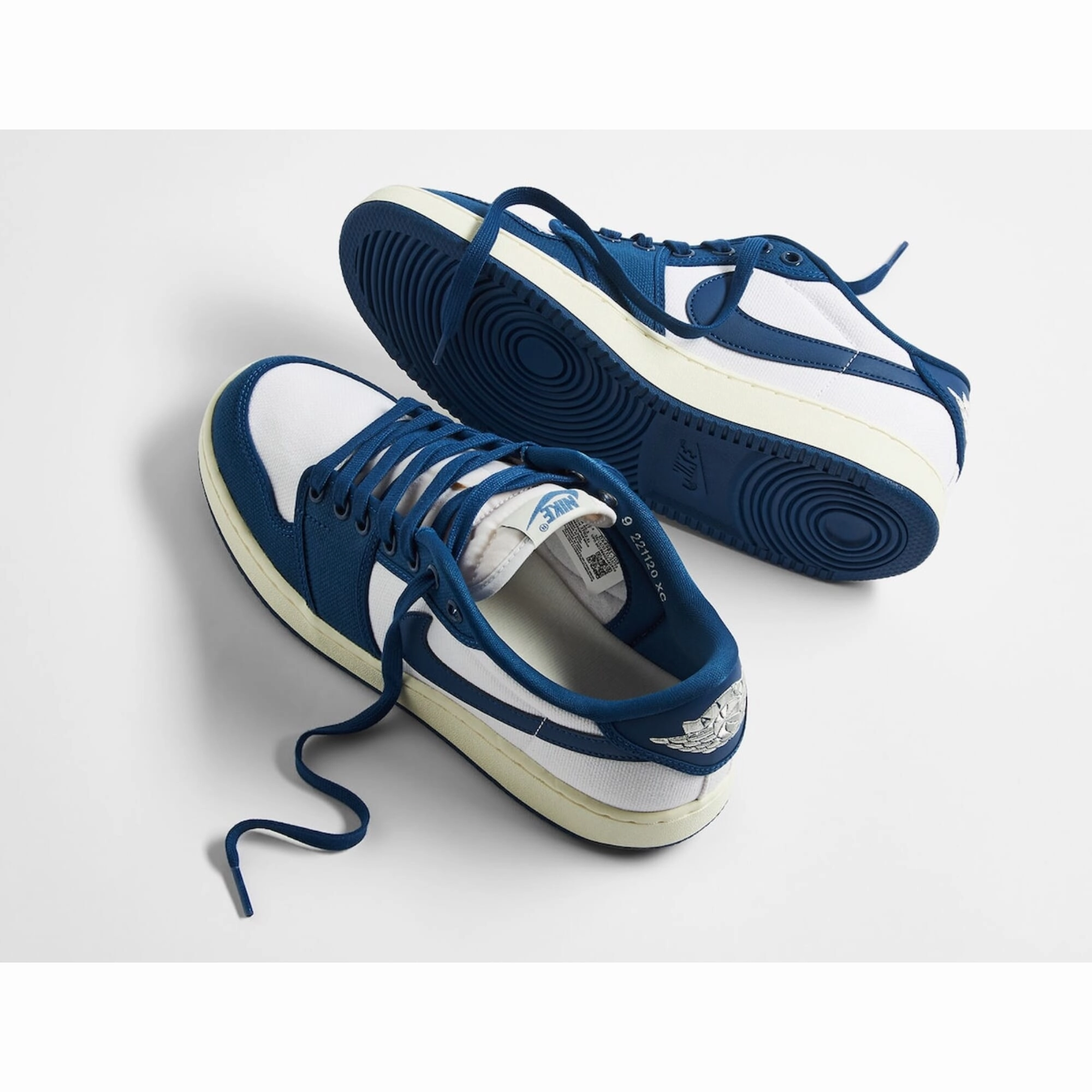 Nike AJKO 1 Low White/Dark Royal Blue-Sail  DX4981-103 Men's