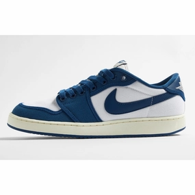 Nike AJKO 1 Low White/Dark Royal Blue-Sail  DX4981-103 Men's Buy Mens Sports Sneakers online