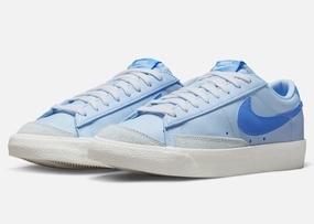 Nike Blazer Low '77 Vintage FD0281-400 Men Celestine Blue/Sail/White Shoes JC994 (8.5) Mens Sneakers & Athletic Shoes outlet