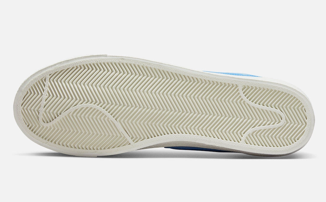 Nike Blazer Low '77 Vintage FD0281-400 Men Celestine Blue/Sail/White Shoes JC994 (8.5)