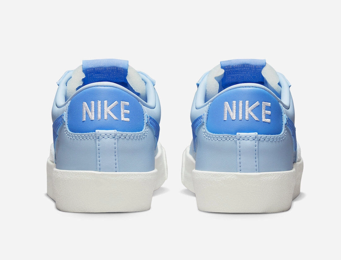 Nike Blazer Low '77 Vintage FD0281-400 Men Celestine Blue/Sail/White Shoes JC994 (8.5)