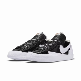 Nike Blazer Low x Sacai DM6443-001 Men's 11 Black Patent Leather Shoes GBNC205 Mens Sneakers & Athletic Shoes outlet