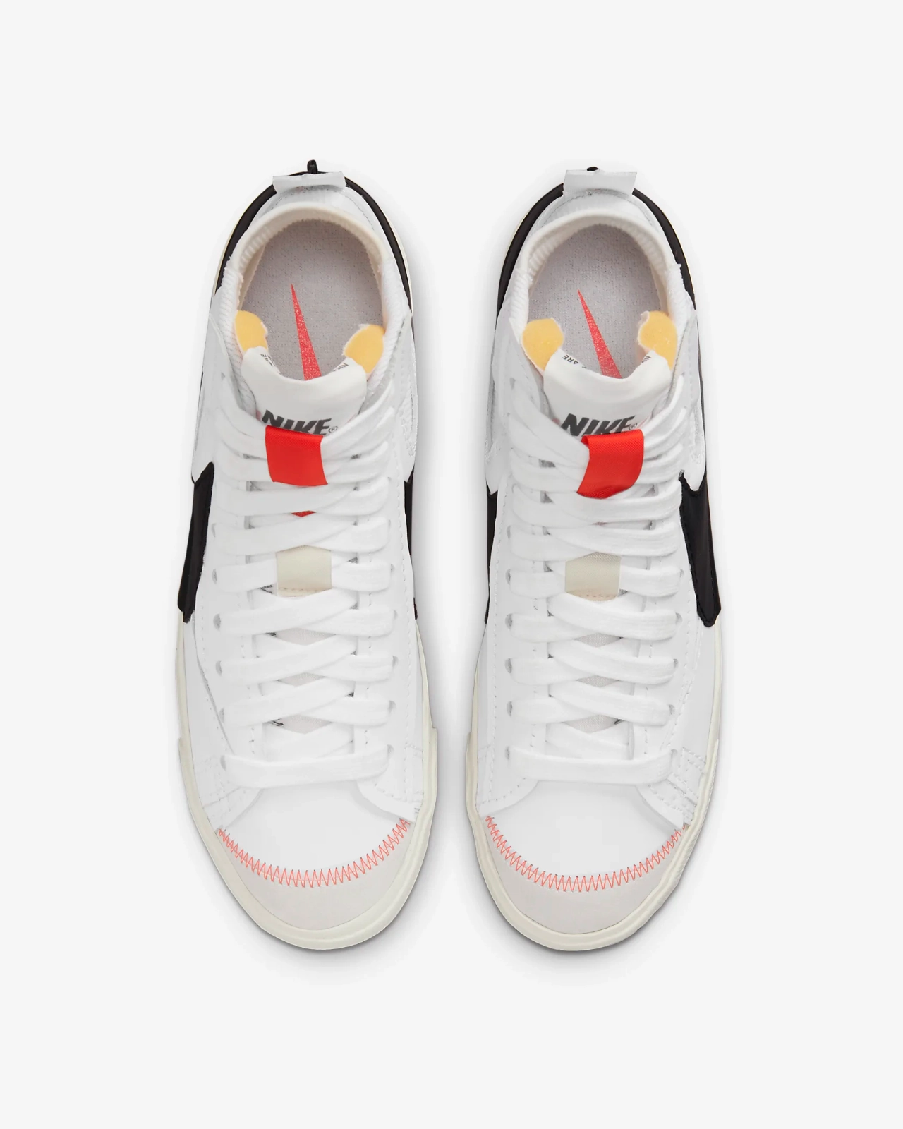 Nike Blazer Mid '77 Jumbo DD3111-100 Sneaker Mens 12 White Leather Shoes RHS2926
