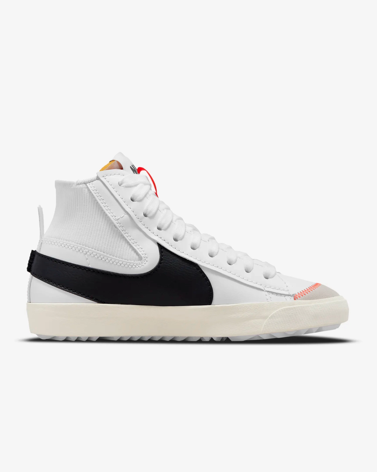 Nike Blazer Mid '77 Jumbo DD3111-100 Sneaker Mens 12 White Leather Shoes RHS2926