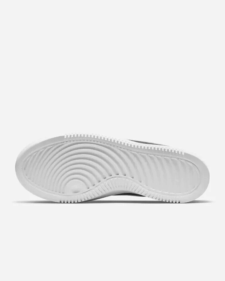 Nike Court Vision Alta DM0113-002 Sneakers Women's Black Leather Low Top Shoes