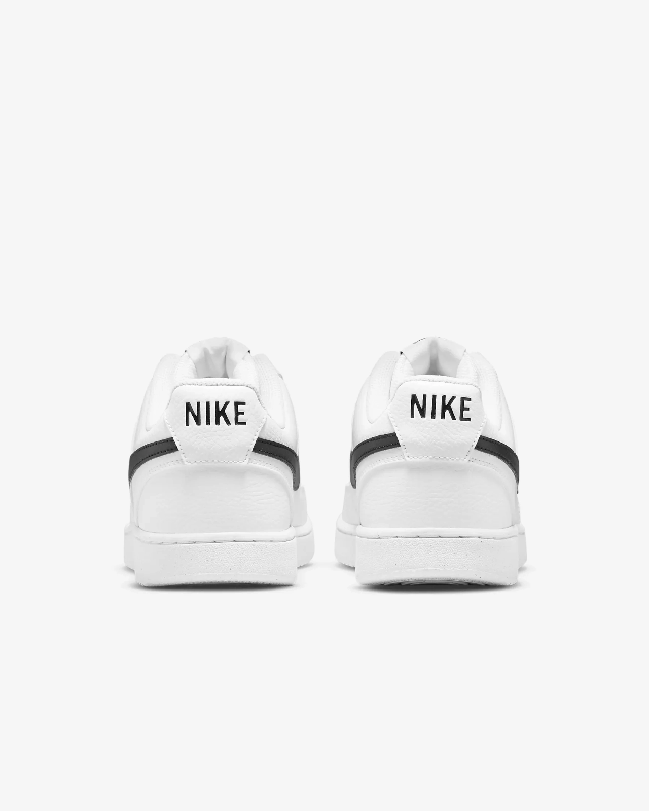 Nike Court Vision Low Next Nature DH2987-101 Sneakers Men's White Black Leather