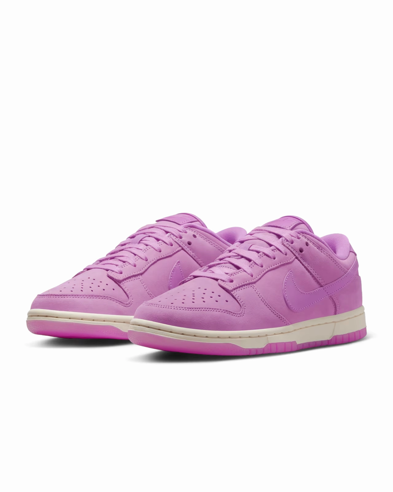 Nike Dunk Low DV7415-500 Sneaker Women's 5.5 Rush Fuchsia Lifestyle Shoes GBNC72