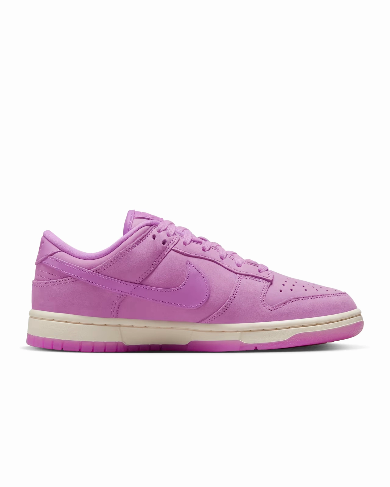 Nike Dunk Low DV7415-500 Sneaker Women's 5.5 Rush Fuchsia Lifestyle Shoes GBNC72