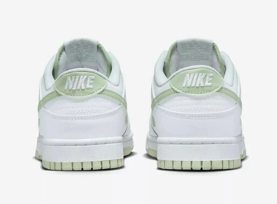 Nike Dunk Low Honeydew DV0831-105 Men's White Leather Lifestyle Shoes GBNC144 (White,10)