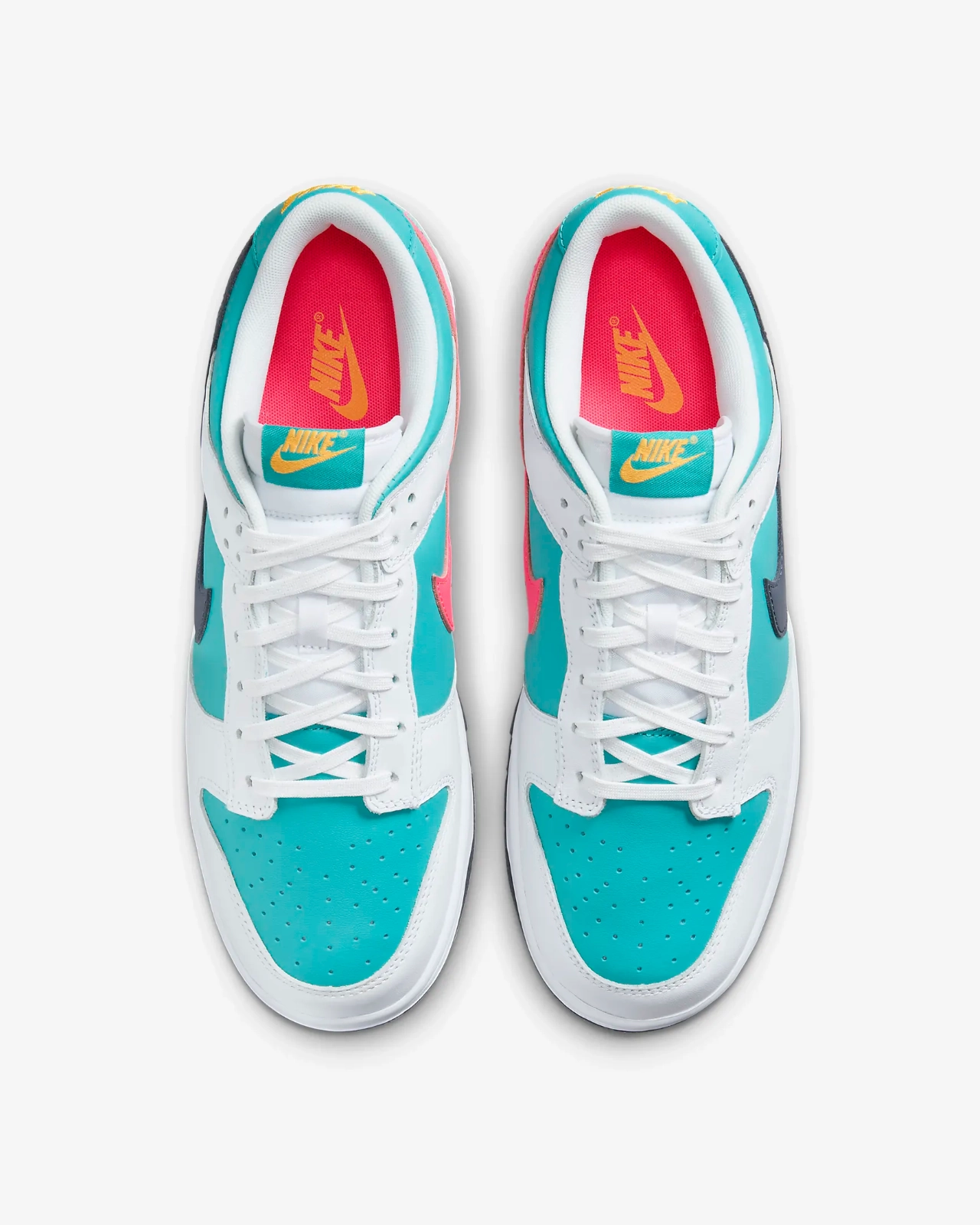 Nike Dunk Low Retro HF4850-345 Sneakers Mens Dusty Cactus Leather Lace Up PSS181 (Blue,11)