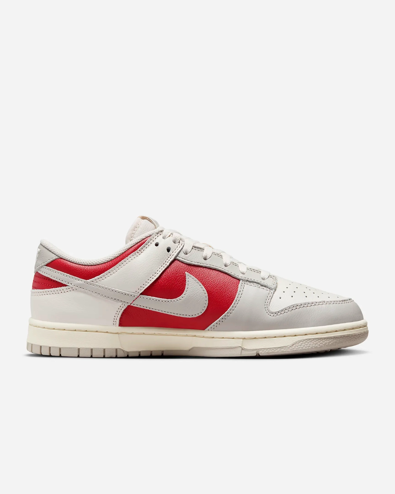 Nike Dunk Low Retro HJ9093-030 Sneaker Men's Gray Leather Lifestyle Shoes PSS276 (Gray,7.5)