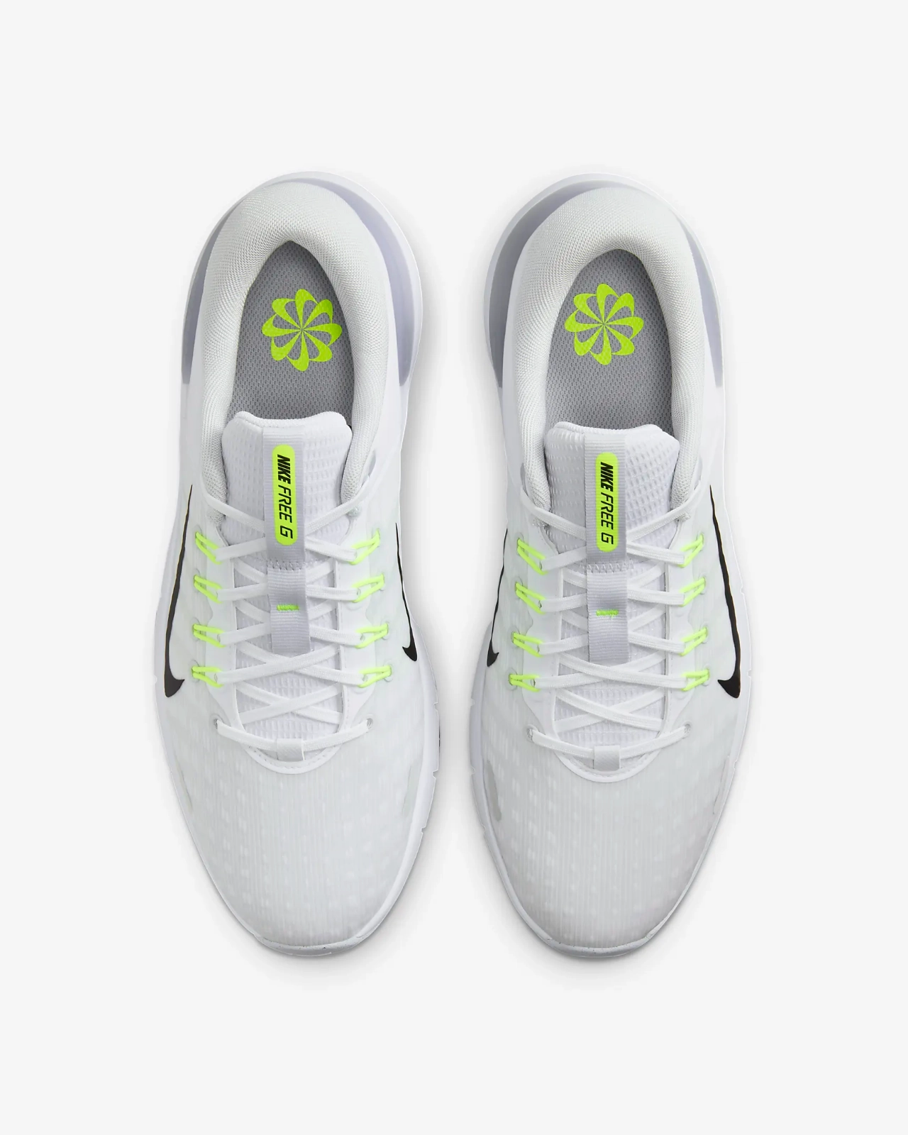 Nike Free Golf NN FQ7875-101 Sneaker Men's US 9 White Black Golf Shoes TF3840 (White,9)