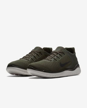 Nike Free Run 2018 942836-300 Sneakers Mens 9.5 Cargo Khaki Running Shoes TF5353 (Green,9.5) Mens Sneakers & Athletic Shoes outlet
