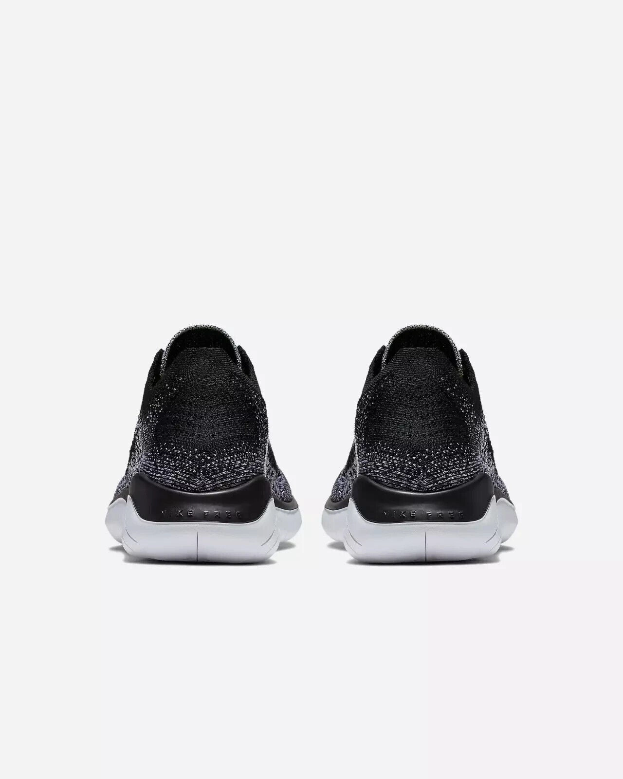 Nike Free Run Flyknit 2018 942838-101 Men's US 8.5 Gray Running Shoes GBNC202