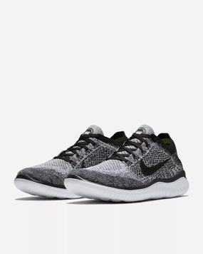 Nike Free Run Flyknit 2018 942838-101 Men's US 8.5 Gray Running Shoes GBNC202 Mens Sneakers & Athletic Shoes outlet