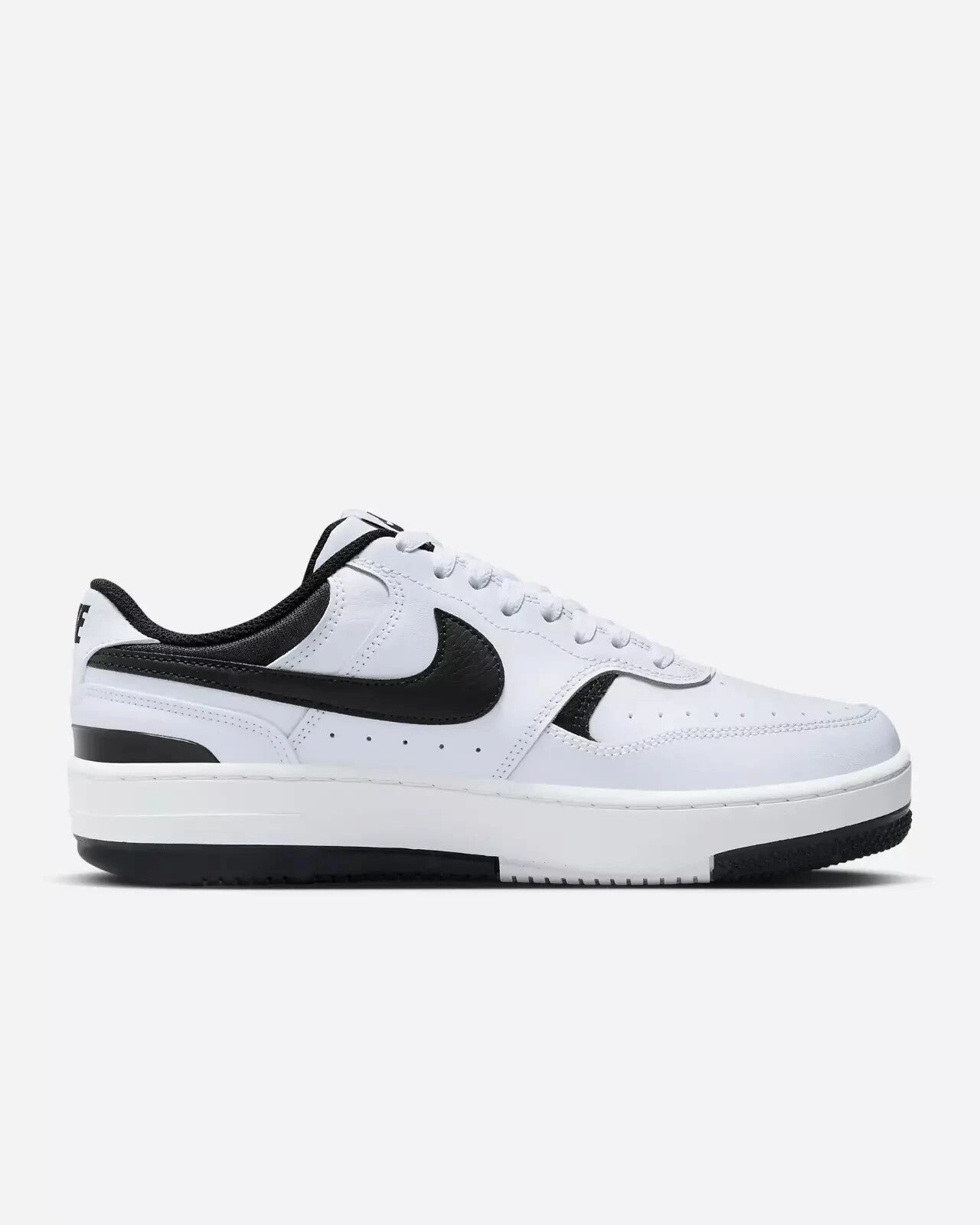 Nike Gamma Force DX9176-100 Sneakers Womens White Leather Lifestyle Shoes TF6471 (White,9.5)
