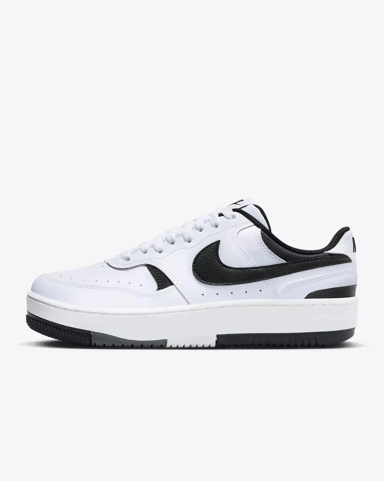 Nike Gamma Force DX9176-100 Sneakers Womens White Leather Lifestyle Shoes TF6471 (White,9.5)