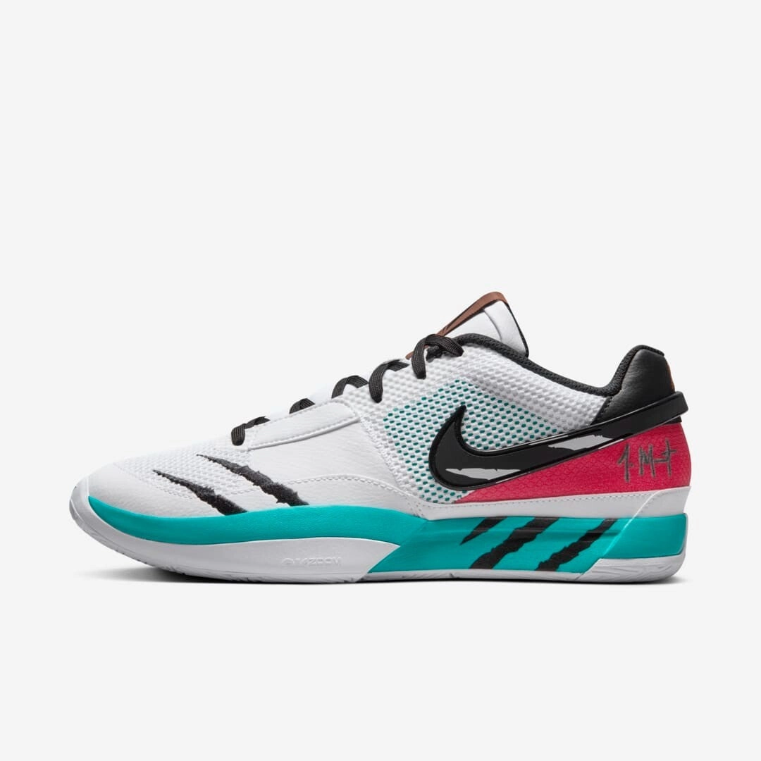 Nike Ja 1 Reverse Scratch FV5957-100 Sneaker Men 11 White Basketball Shoe TF6442